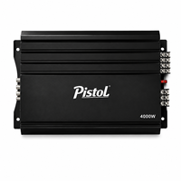 Amplificateur de voiture 4 canaux classe AB 4000W, 650W x 4 RMS, 4 ohms, stéréo, pleine gamme audio