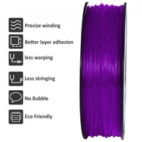 Filament TPU Geeetech 21 couleurs multiples 1,75 mm Shoeflex 95A Matériel d'impression 3D 335 m 1 kg