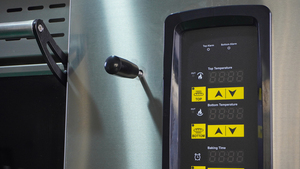 Panadería industrial comercial Cubierta eléctrica y de gas Pizza Pan 3 cubiertas 6 bandejas Horno para hornear - Product Image 4