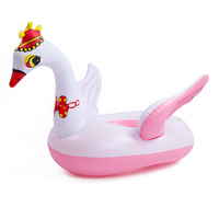 Anneau de siège d'eau gonflable en PVC Offre Spéciale en usine pour enfants avec motif animal de canard écologique en stock