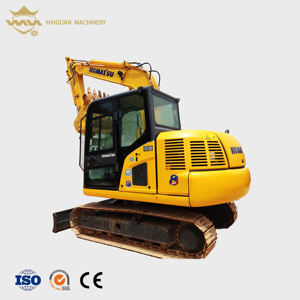 Excavadora de cadenas Komatsu PC70-8 usada de alta calidad, 7 toneladas, cucharón de 0.3m³, para minería a pequeña escala, sistema Komtrax - Product Image 1