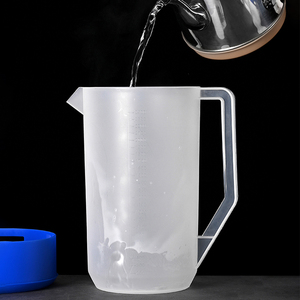 Nhà máy nước bình nước trái cây nồi bia sữa trà uống nhựa Jug với nắp BPA Free PP chịu nhiệt thương mại khách sạn nhà hàng - Product Image 5
