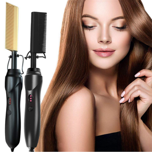 Lisseur de cheveux, <span class=keywords><strong>brosse</strong></span> <span class=keywords><strong>chauffante</strong></span> lissante, fer à <span class=keywords><strong>lisser</strong></span> et à boucler électrique - Product Image 3