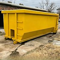 Conteneur à déchets à roulettes conçu pour la collecte de déchets à fort volume