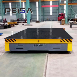 Chariot à plateau sans rail hydraulique personnalisé de 10 à 80 tonnes pour le transport de plaques métalliques lourdes et de plaques d'acier - Product Image 4