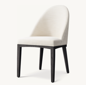 Konnrad, gran oferta, cocina interior posmoderna, juegos de comedor de roble, Hotel, restaurante, muebles de comedor, silla lateral de comedor de tela - Product Image 5