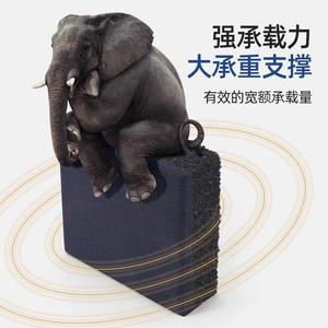 Soundproofing Vibration Damping Pad 150mm150mm50mm Cuboid Noise Isolation Industrial Equipment Support - Product Image 1