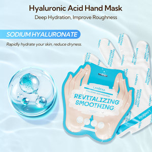 Masque pour les mains Lanbena au collagène, à l'acide hyaluronique, blanchissant et hydratant - Product Image 2