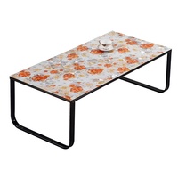Nappe de table rectangulaire en PVC double face imprimée métallique crème motif floral vigne pour mariage, hôtel, banquet