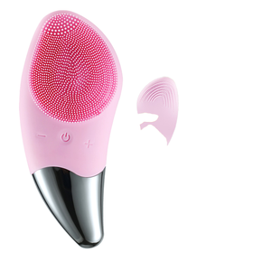 <span class=keywords><strong>Brosse</strong></span> Nettoyante <span class=keywords><strong>Visage</strong></span> Sonique Électrique Vibrante Étanche en Silicone pour Nettoyage en Profondeur des Pores, Vente en Gros, Garantie 6 Mois - Product Image 1