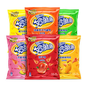 Vente en gros de <span class=keywords><strong>cheetos</strong></span> Snack Croustillant en forme de fer à cheval <span class=keywords><strong>Fromage</strong></span> Charbon de bois Casse-croûte de maïs rôti 65g - Product Image 5