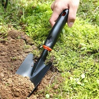 En gros, Outils de jardinage et de bonsaï pour la maison : Ensemble de trois outils (pelle large et râteau double usage), Fournitures pour plantes, Outils de jardinage, Gants, Chine