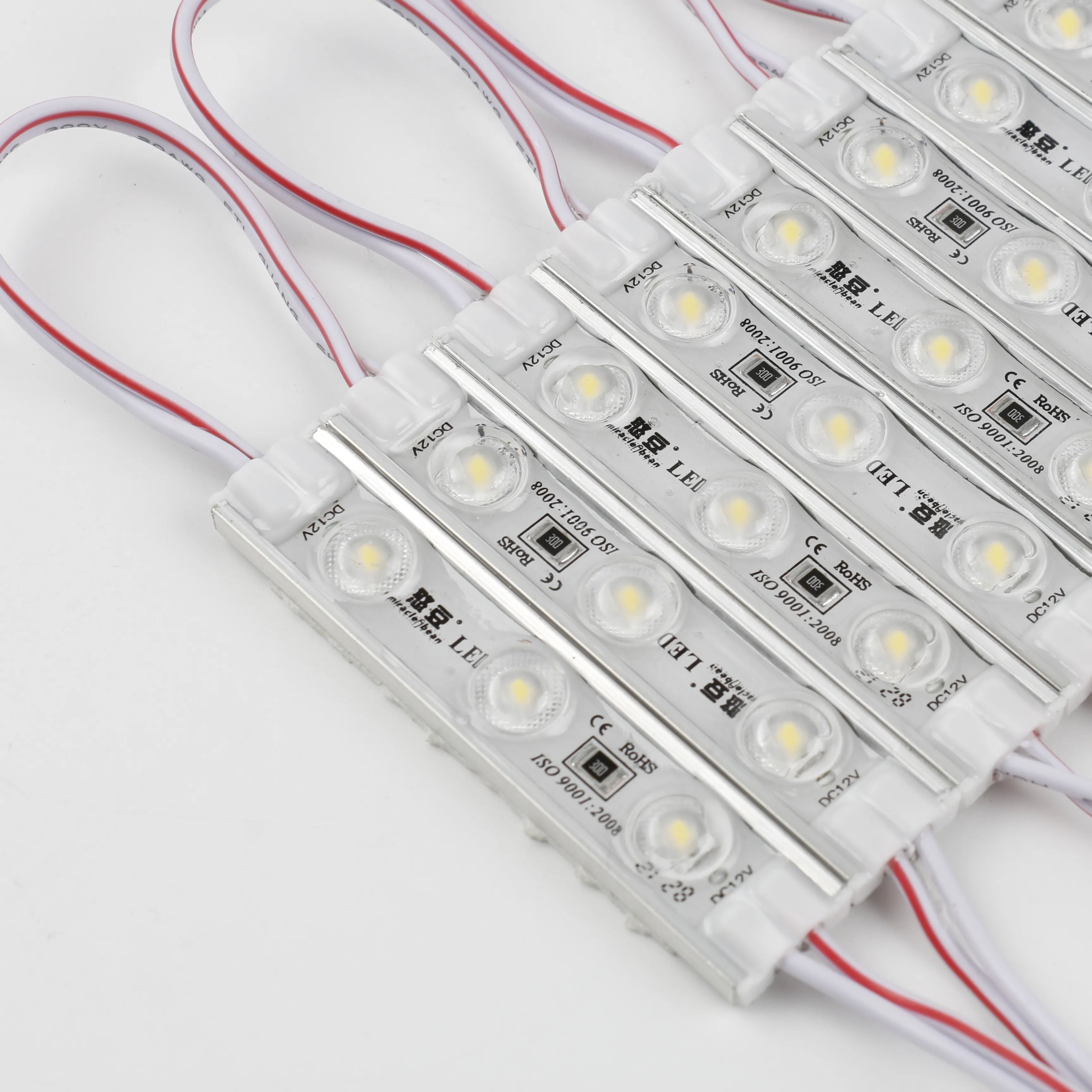 Yüksek güç 12v 1.5w açık işareti modülü smd2835 5054 5730 ışık kutusu enjeksiyon led modülleri LED nokta piksel programlanabilir işık