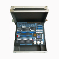 Console de contrôle d'éclairage de scène professionnelle SP DMX1024 avec écran LCD et mélangeur 1024 DMX, livrée avec flight case