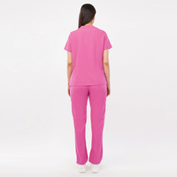 Tenue de travail médicale YUHONG moderne, résistante à l'eau, extensible dans quatre directions, uniforme d'infirmière, combinaison de travail, été