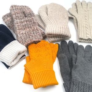 Özel Logo düz renk parmaksız eldivenler ile başparmak delik jakarlı tarzı kış eldiven bisiklet ve açık hava etkinlikleri için - Product Image 3