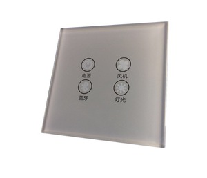 Panneau de <span class=keywords><strong>verre</strong></span> intelligent électronique 0,5 mm-8 mm AG AF AG <span class=keywords><strong>Verre</strong></span> <span class=keywords><strong>trempé</strong></span> pour ascenseur, <span class=keywords><strong>cuisine</strong></span>, chambre à coucher Interrupteurs tactiles - Product Image 4