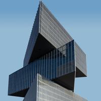 Bâtiment commercial en structure acier pour immeubles à appartements, avec chauffage, design moderne, garantie 5 ans