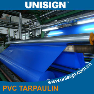 Lona de PVC con Recubrimiento Impermeable y Resistente a los Rayos UV, Color Personalizado, <span class=keywords><strong>para</strong></span> Cubierta de Camión con <span class=keywords><strong>Ojales</strong></span>, 2 Años de Garantía - Product Image 2
