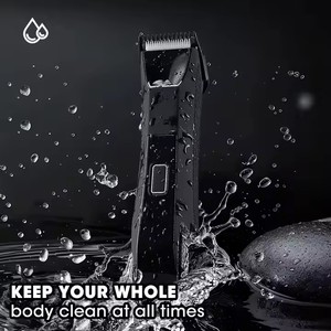 เครื่องโกนหนวดไฟฟ้าแบบ 3in1 OEM/ODM IPX7 ใบมีดคู่ สำหรับโกนหนวดเคราและขนตามร่างกายสำหรับผู้ชาย พร้อมชุดอุปกรณ์ตกแต่งทรงผมและกระเป๋า EVA - Product Image 5