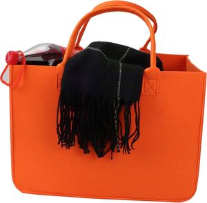 Sac fourre-tout en feutre personnalisé, grande capacité, portable, respectueux de l'environnement, polyvalent, sac de shopping cadeau - Product Image 4