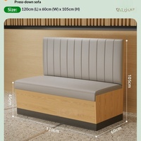 Banc moderne de loisirs, combinaison table/chaise pour salon de thé, café, restaurant - Tables et chaises en bois massif