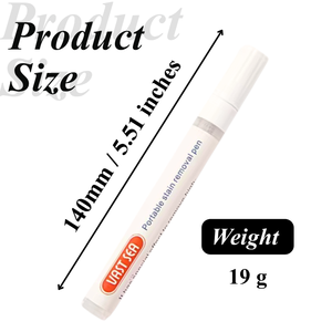 Vast Sea Marqueur portable en plastique pour <span class=keywords><strong>le</strong></span> nettoyage des vêtements, effaçable à sec et à l'eau, 3,5 mm, pour tissus, détachant dégraissant efficace - Product Image 6