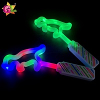 Bâton lumineux LED portable double face, dinosaure, petite baguette lumineuse colorée, jouet tendance en plastique pour enfants