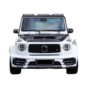 Новые накладки из сухого карбона MSY на передний и задний бамперы, а также на запасное колесо и капот для Mercedes-Benz W463A W464 AMG (комплект для тюнинга) - Product Image 1