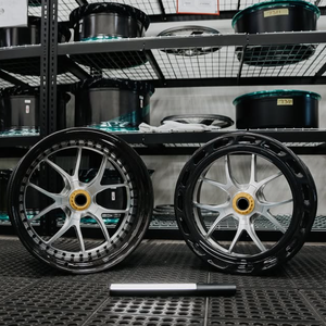 ล้อคาร์บอนฟอร์จขนาด 19 20 22 นิ้ว สำหรับ 718 Cayman Taycan 711 918 992 FR15 AEROTECH Carbon - Product Image 1