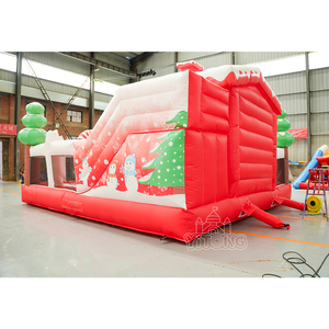 Château gonflable extérieur sur le thème <span class=keywords><strong>de</strong></span> Noël, château gonflable pour enfants, château gonflable pour enfants - Product Image 6