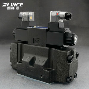 DSHG Serisi Yüksek Debili 300l/dak pilot Elektro-Hidrolik Kontrol Valfi 24 12 Vdc Hidrolik Yön Kontrol Solenoid Valfi - Product Image 4