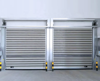 Chine Fabricant professionnel Vente Pas cher Matériau dur En Aluminium Porte à roulement rapide