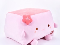 Peluche personnalisée en forme de tofu anime super douce de 10 cm, 20 cm, 40 cm, jouet en peluche, jouet anti-stress, prix de la machine à griffes