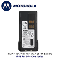 Motorola PMNN4543 PMNN4543A IPX-8 Baterai Li-ion Isi Ulang Tahan Air 2450mah untuk Radio Seri DP4400 DP4600 DP4800 DP4000e