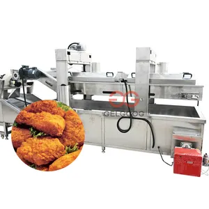 Listrik Komersial Gas Deep Turki Fryer Kentucky Donat Goreng Mesin untuk Dijual