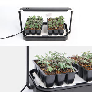माइक्रोग्रीन गार्डेनिंग हाइड्रोपोनिक ने घरेलू उपयोग सब्जी बीज स्टार्टर किट पूर्ण-स्पेक्ट्रम हल्के स्वचालित समय पर खाद्य-सुरक्षित 16 डब्ल्यू - Product Image 2