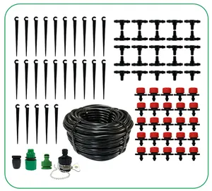 2023 New Garden Farm Diy Drip Kit Irrigation System Water Saving Plant Drip Irrigation Kit