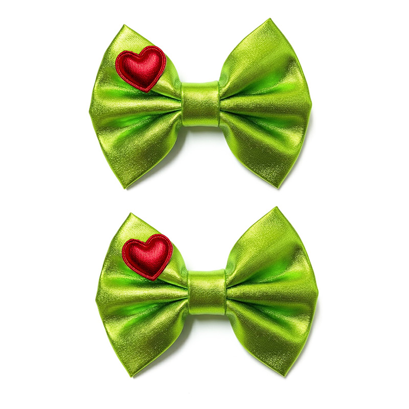 Noeud vert métallisé