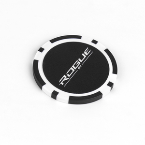 2023 marqueurs de balles de golf personnalisés, clips de poker, logo personnalisé en plastique vierge personnalisé, marqueur de balle en métal de la taille d'un jeton de poker OEM, 100 pièces - Product Image 5