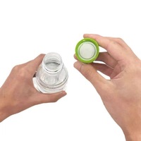 Capsules en plastique PP à activation par torsion |   Ouverture facile |   Qualité alimentaire Non rechargeable |   Dose liquide de libération de poudre |   Couvre-bouteille de boisson