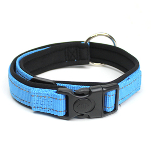 <span class=keywords><strong>Collar</strong></span> de perro antiescape de poliéster ajustable OEM estilo táctico de lujo con acolchado suave reflectante duradero para uso en exteriores - Product Image 2