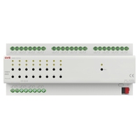 Interrupteur KNX GVS anti-interférence stable, actionneur multifonctionnel sécurisé pour l'éclairage et le contrôle des stores des centres commerciaux