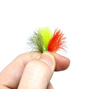 Accesorios de pesca L colorido Pato Tufts peludos Atado de moscas secas Material de pesca - Product Image 5