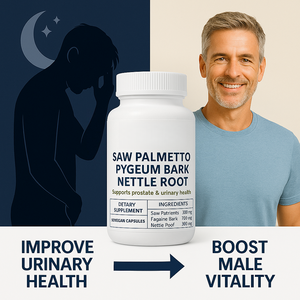 पुरुषों की जीवन शक्ति और प्रतिरक्षा समर्थन के लिए प्राकृतिक प्रोस्टेट स्वास्थ्य हर्बल कैप्सूल 60 कैप्सूल/बोतल 2 साल शेल्फ जीवन - Product Image 2