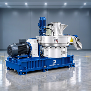 Presse à granulés de sciure de bois biomasse pour la fabrication de combustible propre, équipement de pelletisation industriel pour le traitement du bois - Product Image 6