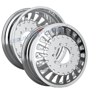 Jantes tout-terrain 26 pouces polies 5x114.3 forgées pour pick-up - Product Image 2