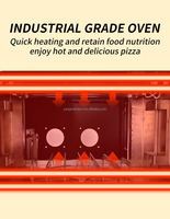 Distributeur automatique complètement automatique automatisé de fabricant de pizza de distributeur automatique avec l'écran tactile