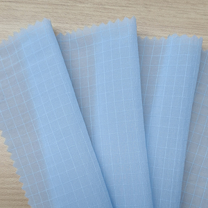 Tissu en nylon 100% Shaoxing <span class=keywords><strong>Yuyuan</strong></span> à faible élasticité, 39 GSM, ultra fin, léger, respirant et doux pour veste de protection solaire - Product Image 3