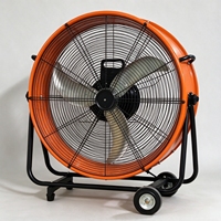 Ventilateur de sol haute puissance pour chantier de construction, le plus vendu par JN, ventilateur de sol puissant et performant